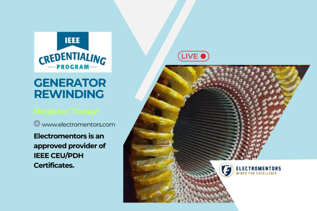 Hands-on: Generator Rewinding