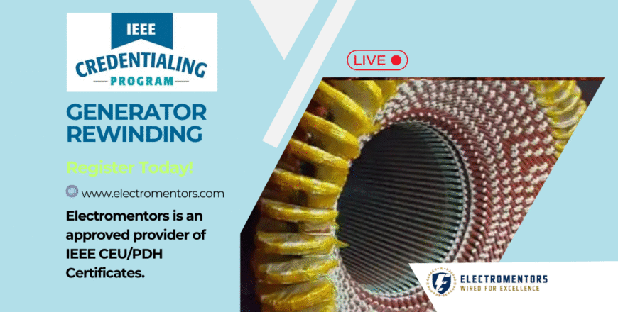 Hands on Generator Rewinding